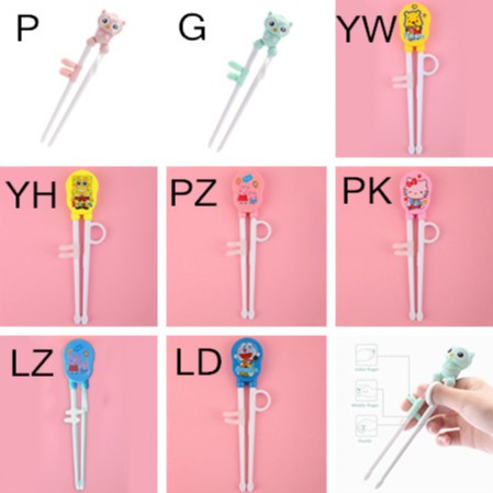 Đôi Đũa Tập Ăn Dễ Thương Cho Bé 2-6 Tuổi
