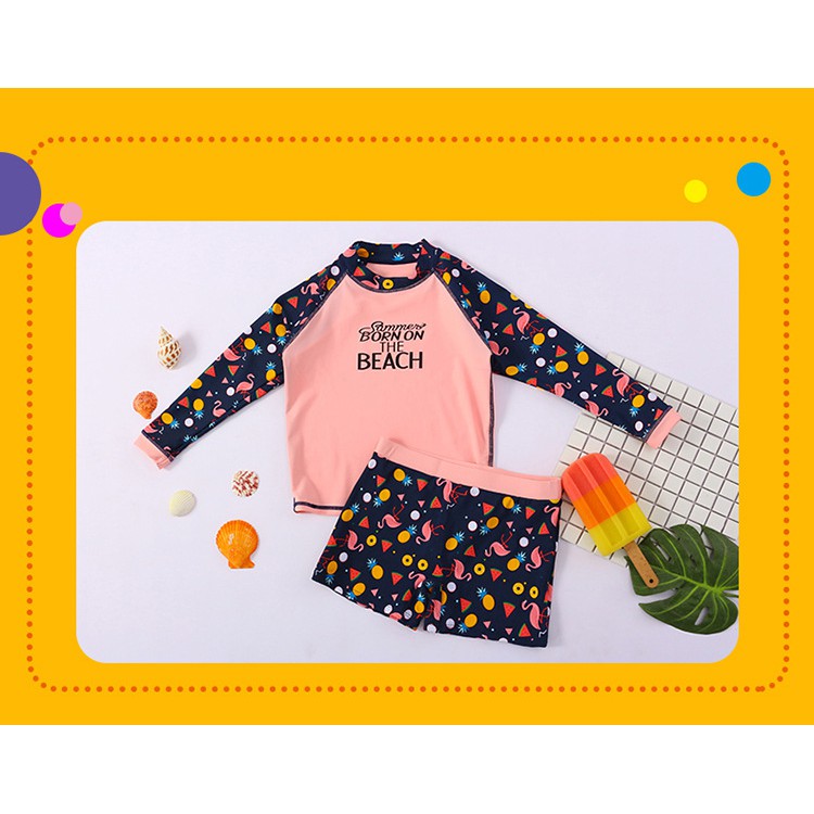 Đồ bơi bé gái Set rời BEACH (size 32-45kg)