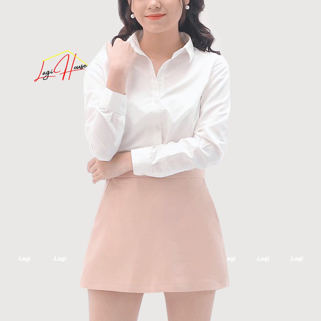 Chân váy chữ a công sở lưng cao cạp cao phong cách quần giả váy nữ LaGi VN25 | BigBuy360 - bigbuy360.vn