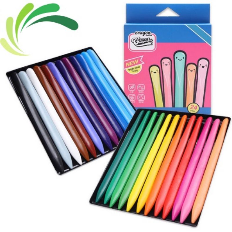 BỘ 24 MÀU HỮU CƠ TẬP VẼ CHO BÉ - AN TOÀN CHO BÉ