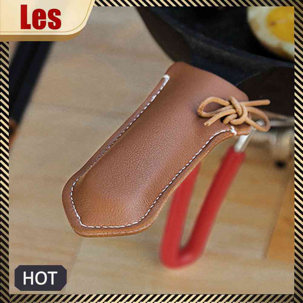 Vỏ Bọc Tay Cầm Chảo Chiên Bằng Da PU Chống Trượt Chống Bỏng