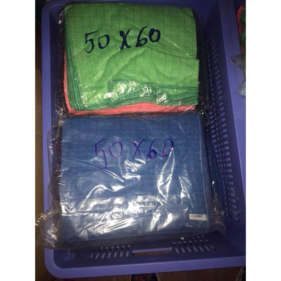 Khăn Lau Siêu Sạch Đa Năng Caro KT:50x60 Homeinno