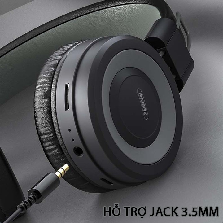 CHÍNH HÃNG Tai Nghe Không Dây Bluetooth Chụp Tai  REMAX 5.1 725HB Pro Cao Cấp Có Khe Cắm Thẻ Nhớ