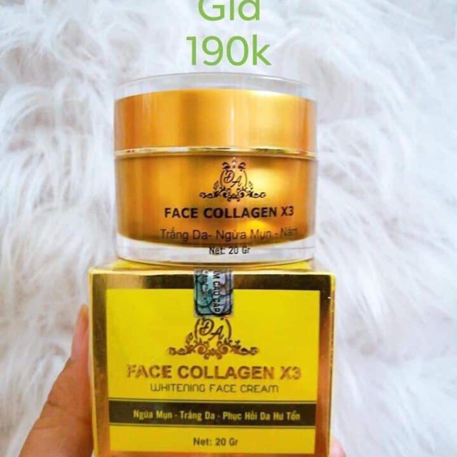 Kem Face Collagen x3 dưỡng Trắng da Shopee Việt Nam