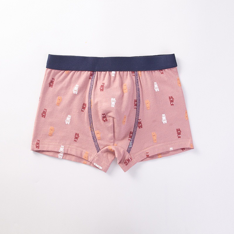 (Sét 4 Quần Sịp Cho Bé Trai In Hình Đáng Yêu Hàng Quảng Châu Cao Cấp Loại 1 QC23)