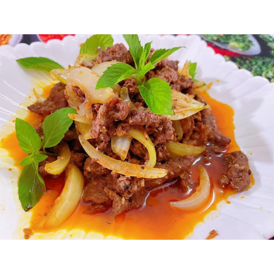 Bò né ướp sẵn kèm bơ Pháp hộp 0,5kg - Thực phẩm sạch cấp đông loại 1