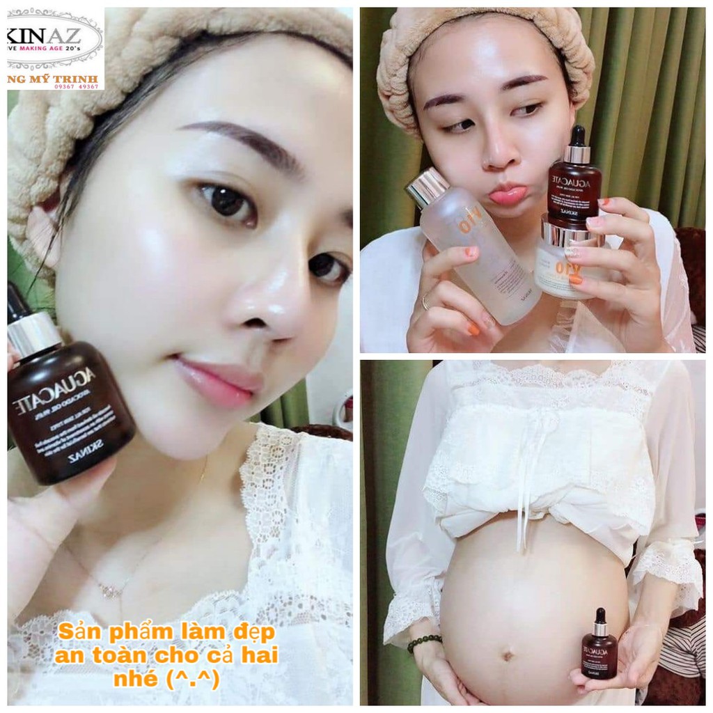 [CHÍNH HÃNG] Tinh chất bơ dưỡng da cao cấp AGUACATE Skinaz Hàn Quốc chính hãng - 30ml