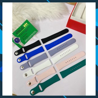 Dây đồng hồ guou unisex bản apple chất liệu silicol