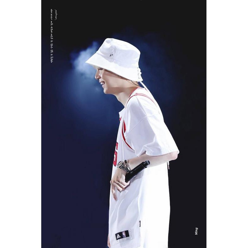 Nón vành tròn thời trang cho fan nhóm nhạc BTS