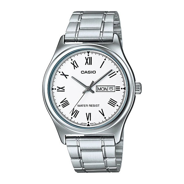 Đồng hồ nam dây kim loại chính hãng Casio MTP-V006D-7BUDF