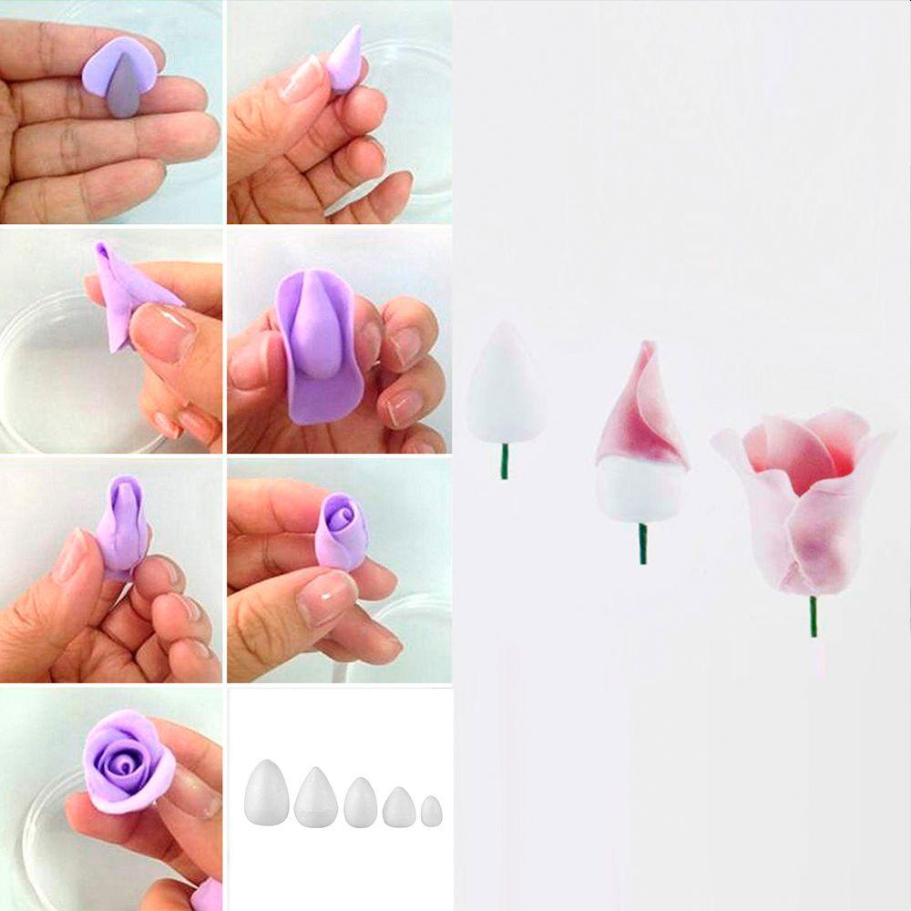 NIUYOU Set 20 Quả Bóng Xốp Màu Trắng Làm Đồ Thủ Công Trang Trí Mới