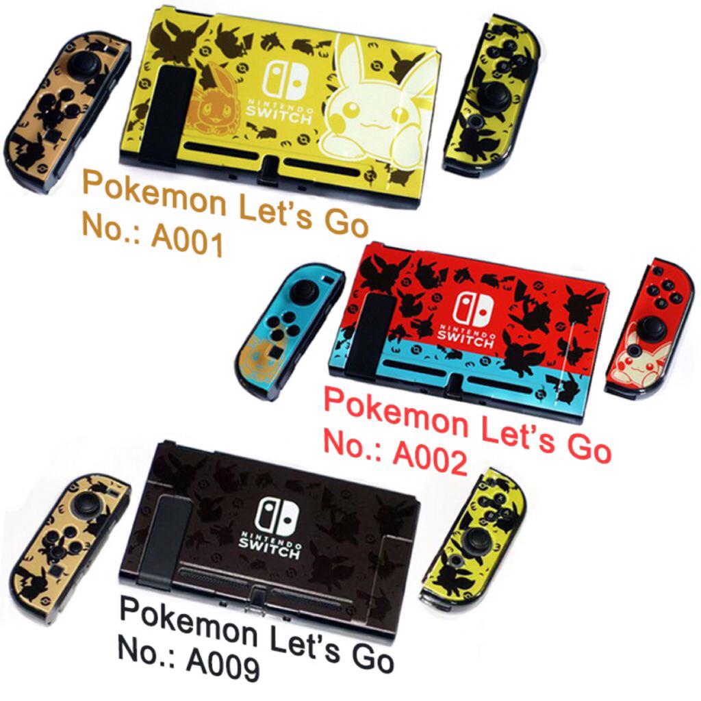Vỏ họa tiết pokemon cho Nintendo Switch và tay cầm
