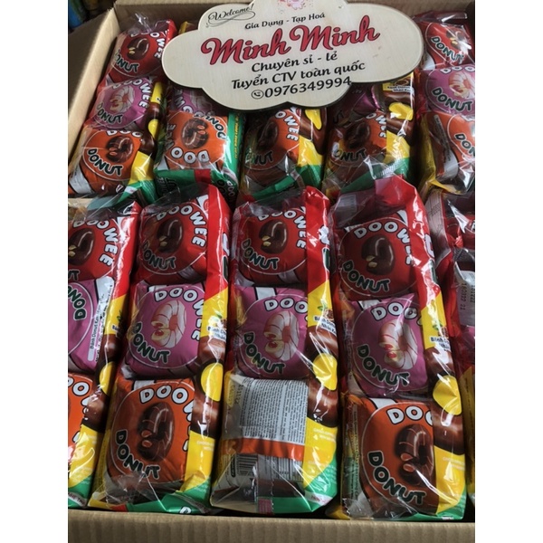 Bánh Donut Doowee Rebisco Bịch 348g