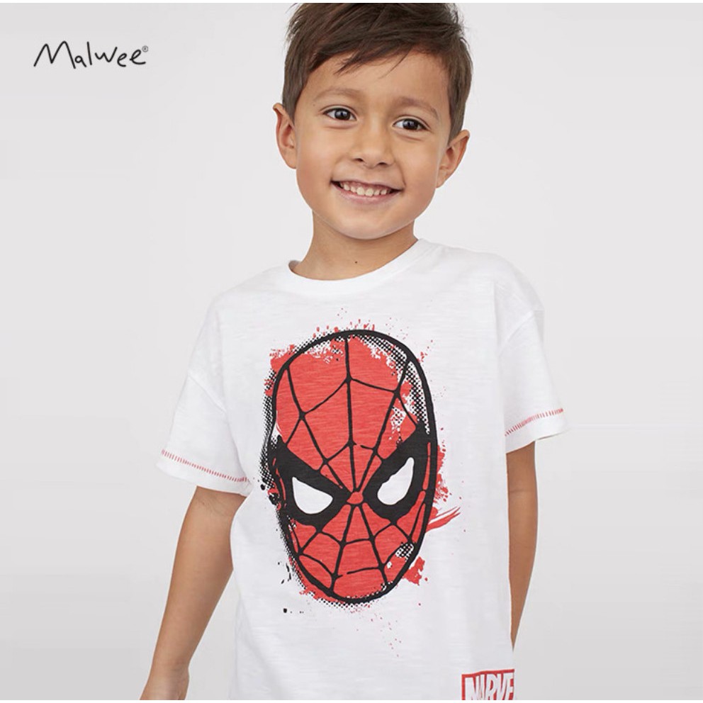 Áo thun mùa hè SIÊU NHÂN CAO CẤP SPIDERMAN NGƯỜI NHỆN 01 phong cách thời trang HÀN QUỐC cho bé trai bé gái