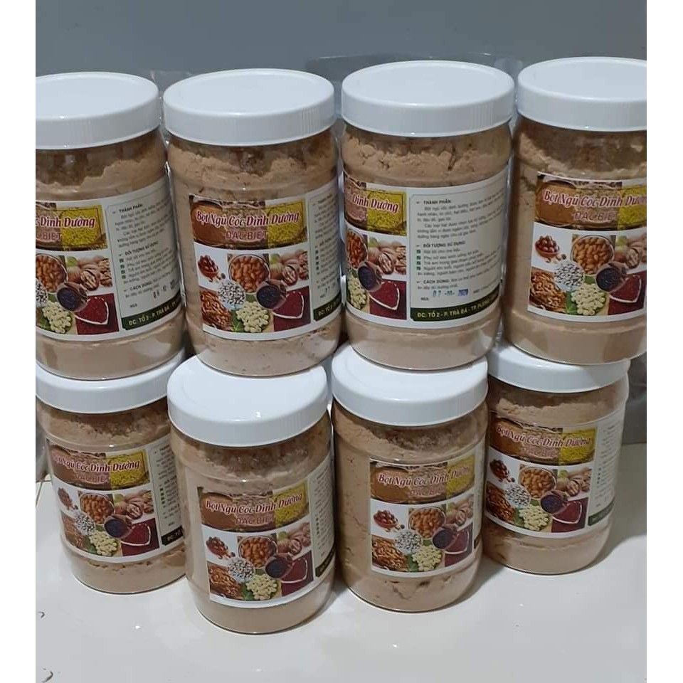 1kg Bột ngũ cốc lợi sữa/bà bầu/dinh dưỡng/giảm cân/tiểu đường/ăn chay/Yoga/tập Gym thơm ngon