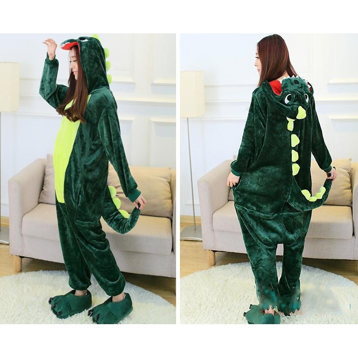 [Hàng Hot ] BỘ ĐỒ KHỦNG LONG XANH LIỀN THÂN - CÁ SẤU XANH CHO NGƯỜI LỚN TRẺ EM | BigBuy360 - bigbuy360.vn