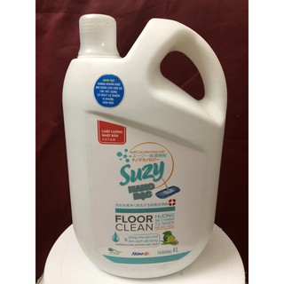 Nước Lau Nhà, Nước Lau Sàn Nhà Hương Chanh Sả Suzy 4L
