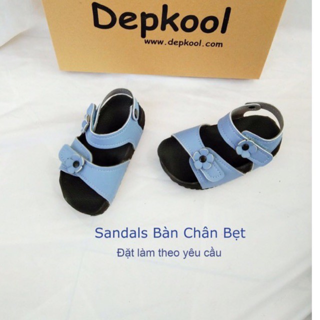 Giày BÀN CHÂN BẸT - Bé gái (màu xanh môn) | BigBuy360 - bigbuy360.vn