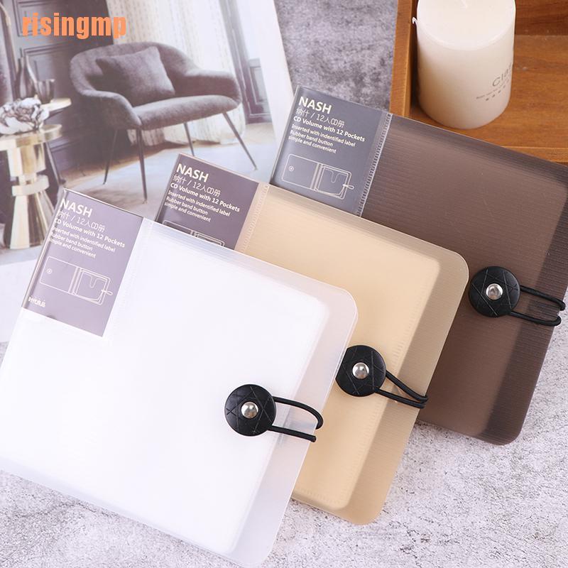 Túi đựng đĩa chứa được 12 đĩa CD DVD thuận tiện chất lượng cao