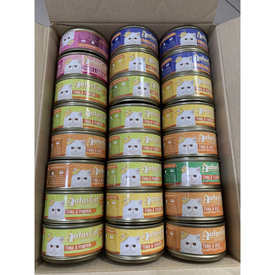 Pate dành cho mèo theo set/thùng