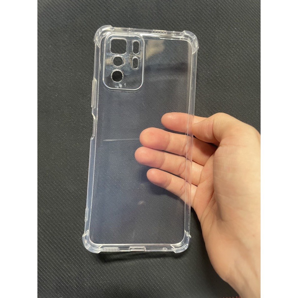 Ốp lưng TPU Xiaomi Redmi Note 10 4G, Note 10S, Note 10 Pro 5G Silicon bo 4 góc chống sốc bảo vệ máy cực tốt trong suốt