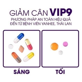 Giảm cân yanhee vip 9 thái lan - dành cho cơ địa nhờn