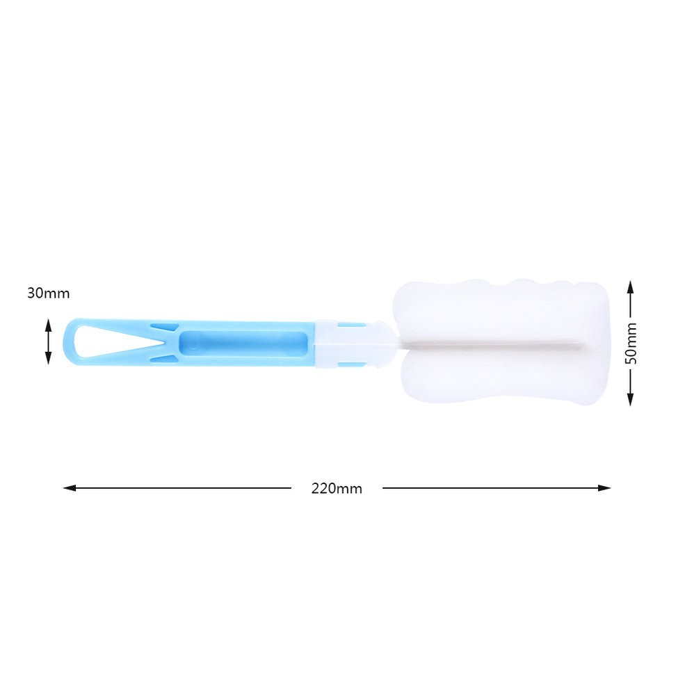 Cọ rửa bình sữa rửa ly cốc chai lọ bằng mút xốp giá rẻ SUSIKIDS CBS02
