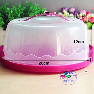 HỘP ĐỰNG BÁNH ĐK 20CM