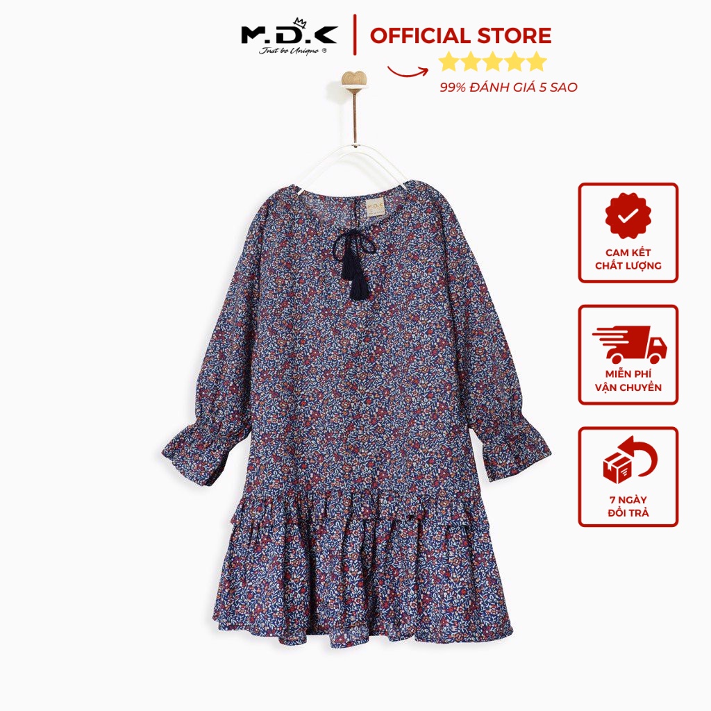 Đầm Bé Gái M.D.K Heart-Star M.D.K - đáng yêu, xinh xắn