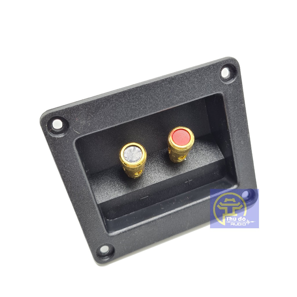 01 cái trạm loa dạng nhấn hình tròn, hình chữ nhật, hậu loa, cọc loa