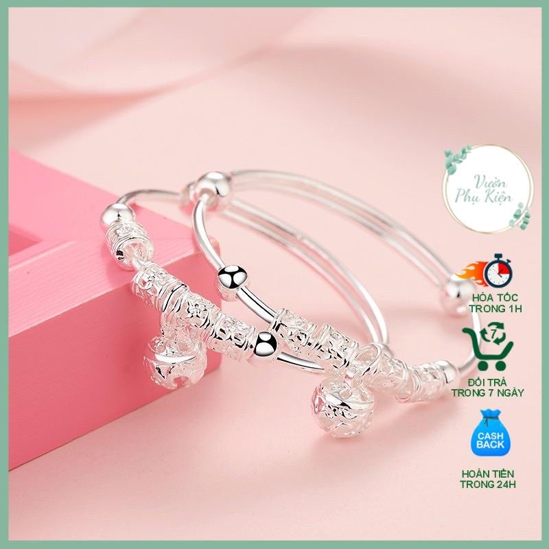 Lắc tay bạc s925 Vòng tay bạc Ý phong cách Pandora cho bạn nữ VPK06