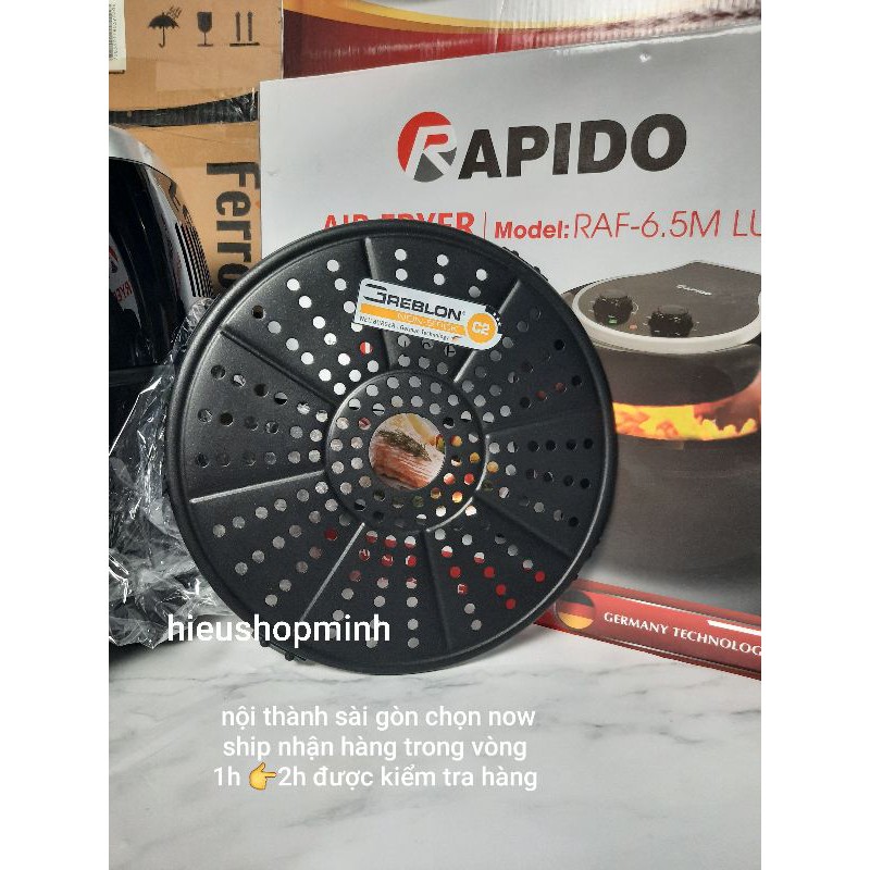 Vỉ chiên Rapido 6,5L 5L 4L hàng chính hãng