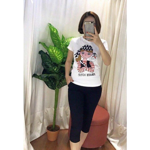 Quần legging lửng - ngố