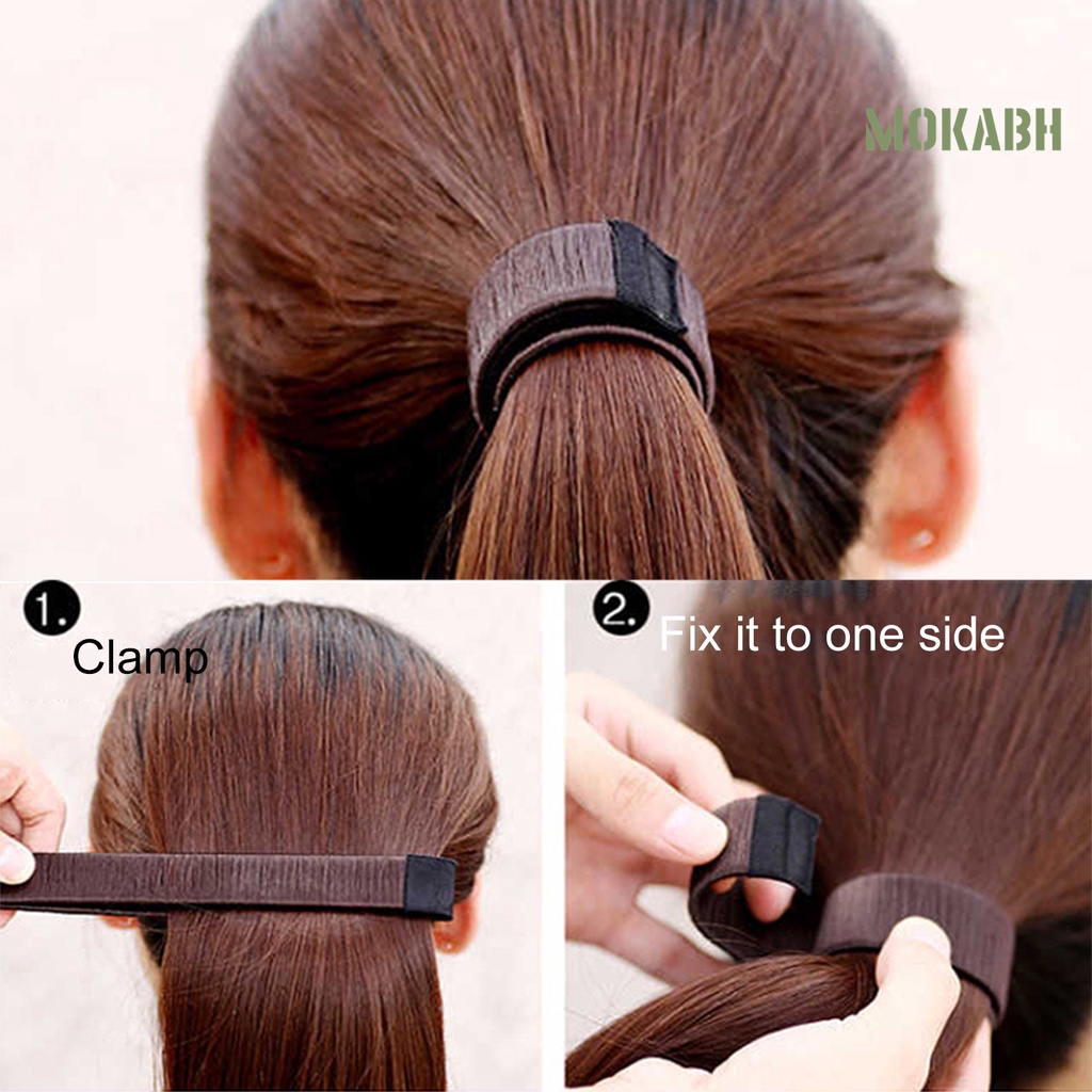 Kẹp Tóc Hình Nửa Quả Bóng Sắt Chống Trượt Dùng Tạo Kiểu Tóc DIY