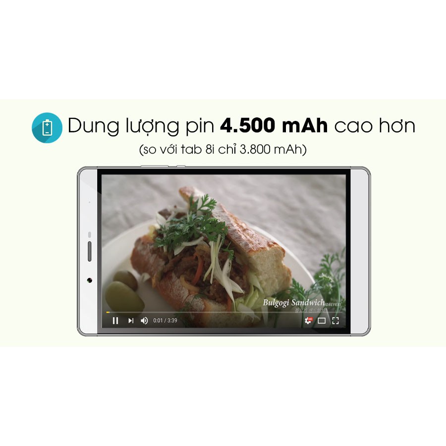 Máy tính bảng Mobell Tab8s Màn hình 8inch Ram 1GB Rom 8Gb + Tặng kèm bao da