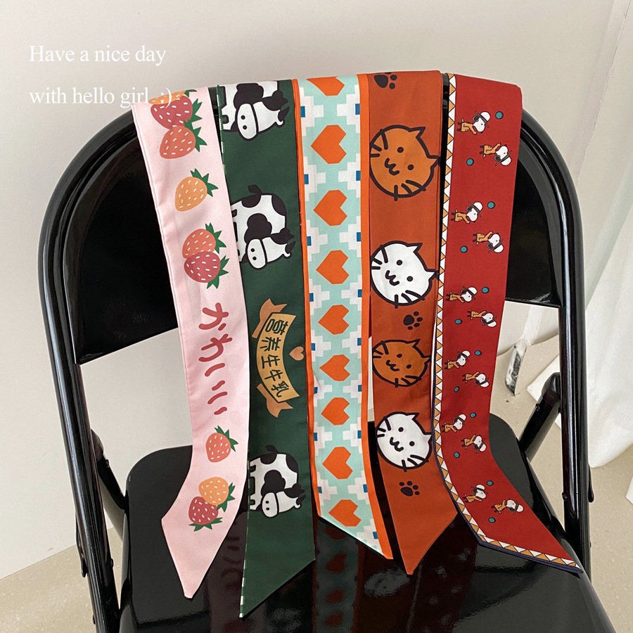 Dây buộc tóc hình nơ đa năng dễ thương cho nữ