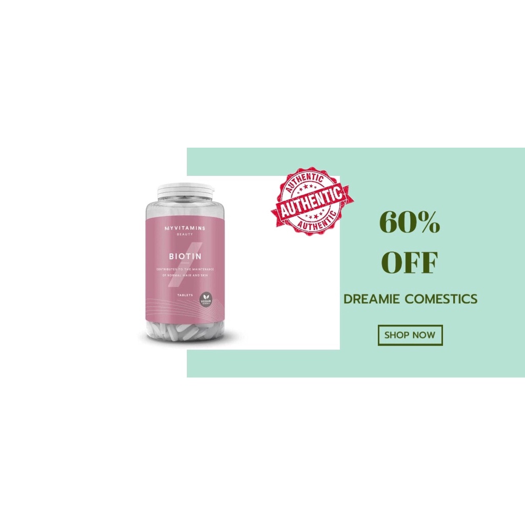 Viên biotin da móng tóc My Vitamins