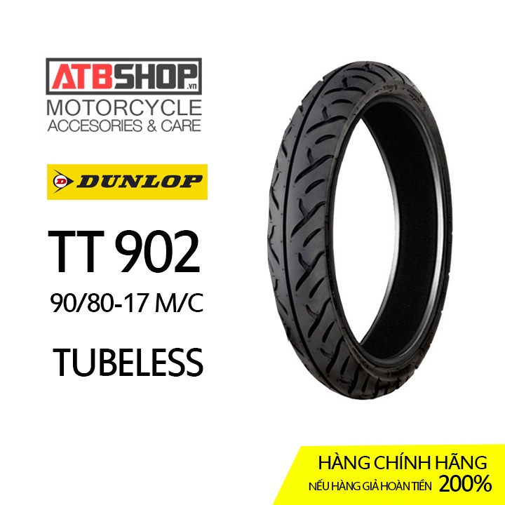 Vỏ lốp xe máy Dunlop 90/80-17 TT902