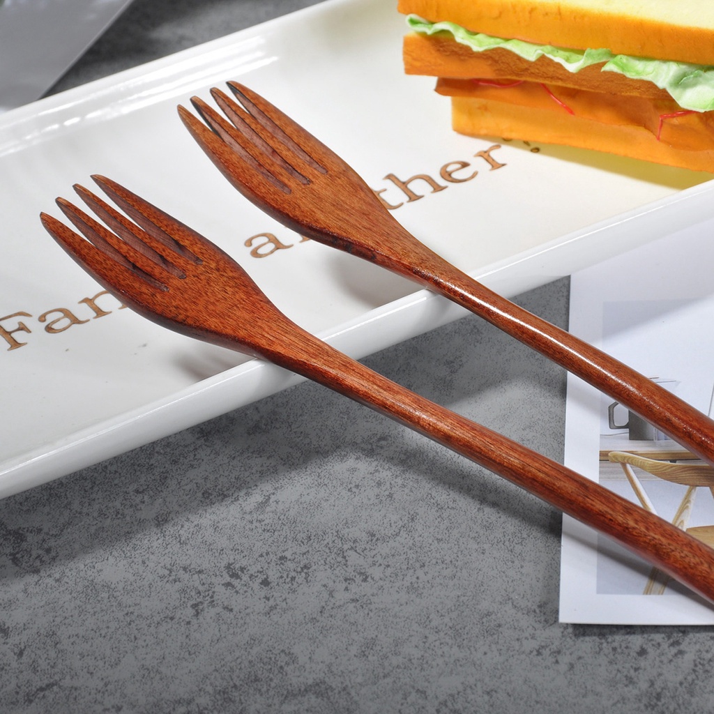 Nĩa Ăn Bằng Gỗ Phong Cách Nhật Bản