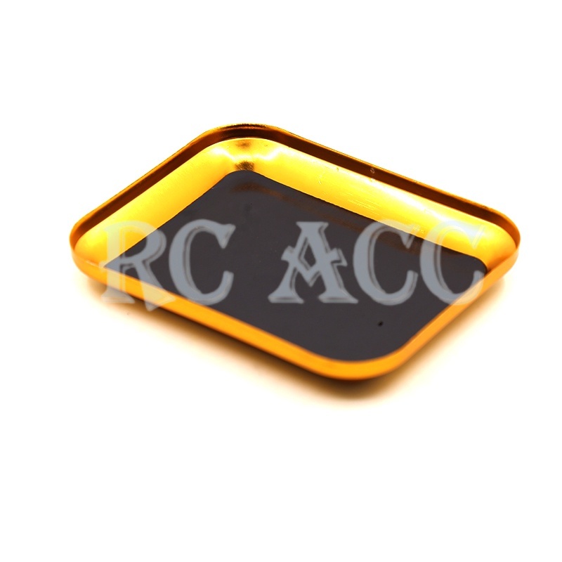 Khay Nhôm Nam Châm Đựng Ốc Vít Cho Mô Hình Xe Hơi Điều Khiển Từ Xa