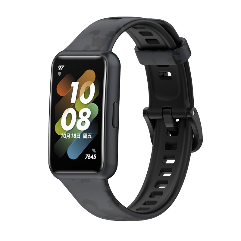 1 Dây Đeo Silicone Thay Thế Cho Đồng Hồ Thông Minh Huawei Band 7