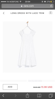 Váy zara kid đủ size