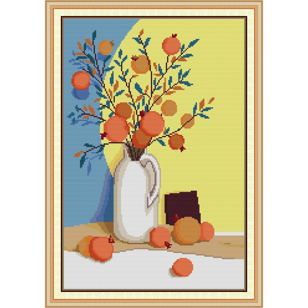 Joy Sunday Fruit 7 Kits Hold Your Hand Counted Stitching Kit