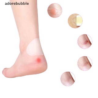 [adorebubble] 10pcs Gel Heel Protector Foot Patches Adhesive Blister Pads Heel Shoes Stickers AFD