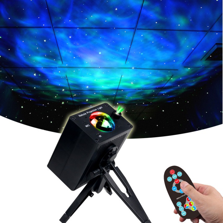 Đèn led chiếu trang trí ⚜️Aurora Starry Sky⚜️ đa màu sắc có remote không dây thông minh