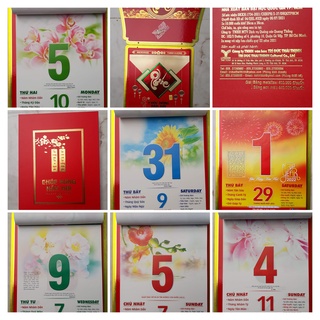 Lịch bộ 2022-khổ 25x35cm TDhoa