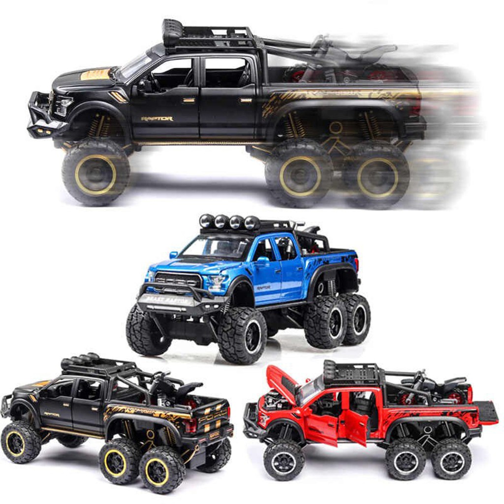 Mô Hình Xe Kim Loại Tỷ Lệ 1:24 Ford Raptor F150