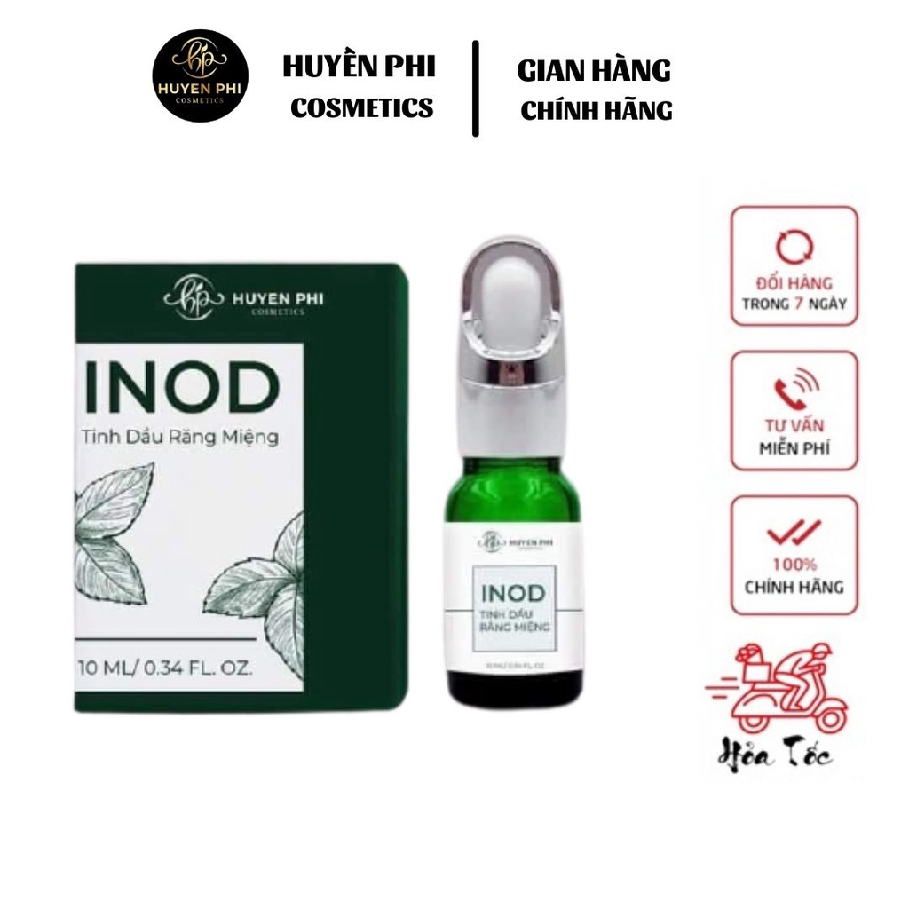 Serum Hôi Miệng INOD Huyền Phi HP86, Sạch Hôi miệng- Dứt Điểm Vấn Đề Răng Miệng Sâu Răng, Viêm Lợi, Đau Nhức Răng Miệng