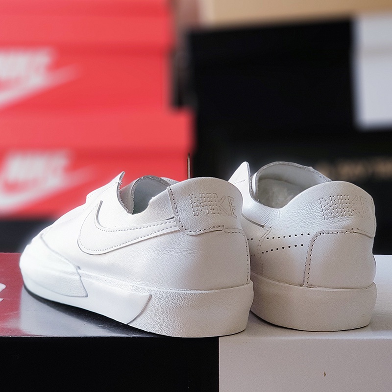 Giày Nike Blazer Slip Triple White, size 37.5, real 2hand