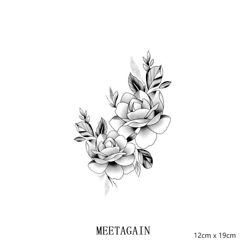 Hình xăm nghệ thuật tạm thời chống thấm nước giữ màu lên đến 15 ngày cỡ 12x19cm Xl-013